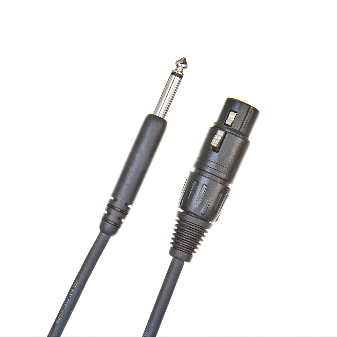 D'Addario XLR Kabel - XLR Mikrofonkabel - Classic Serie - XLR Hembra und 1/4 Pulgadas - 7.62 Zähler
