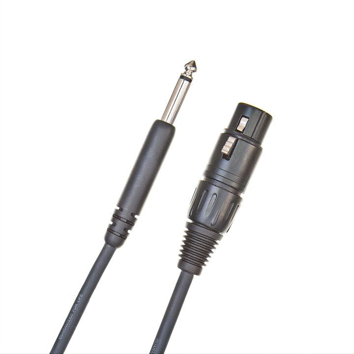 D'Addario XLR Kabel - XLR Mikrofonkabel - Classic Serie - XLR Hembra und 1/4 Pulgadas - 7.62 Zähler