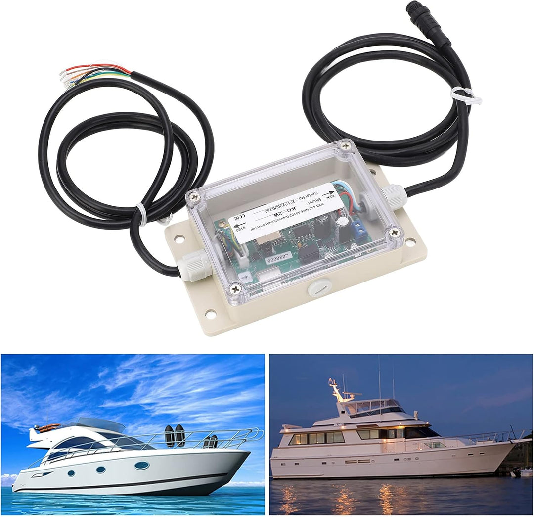 NMEA2000 NMEA0183 Konvertermodul, Wasserdicht, IPX67, DC 9–30 V, Plug-and-Play für den Einsatz auf S