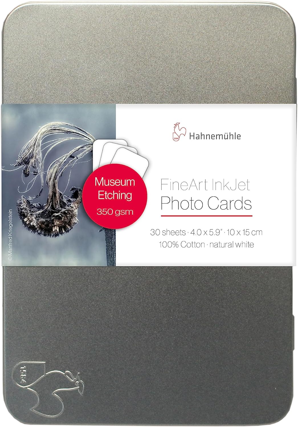 Hahnemühle 10640771 Digital FineArt Museum Etching Photo Cards, 10 x 15, 100 x 150 mm