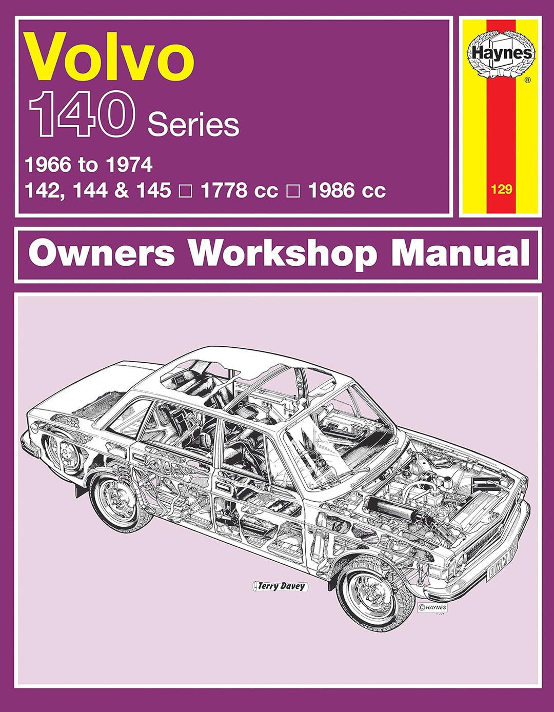 Volvo 142, 144 & 145 (66 - 74) Haynes Repair Manual: 66-74, Taschenbuch