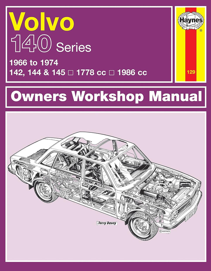 Volvo 142, 144 & 145 (66 - 74) Haynes Repair Manual: 66-74, Taschenbuch