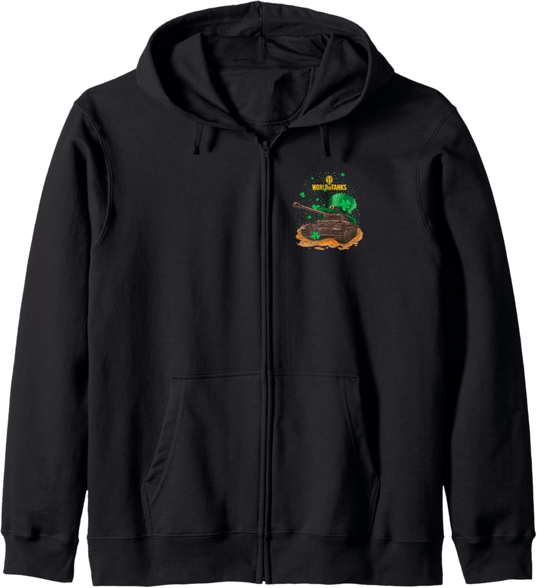 World of Tanks St. Patrick's Day Komet Kapuzenjacke