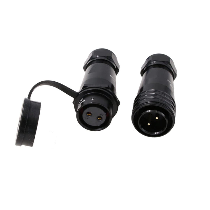 SZRMCC SA20 Luftfahrtstecker 2-Polig In-Linie Aviation Steckverbinder Wasserdicht IP67 SA2010 Stecke