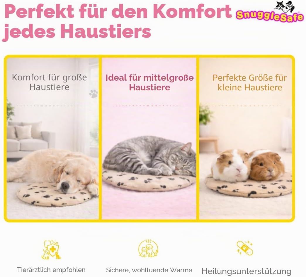 Pet Supply Importe Snugglesafe Pet Bett Mikrowelle Heizung Pad