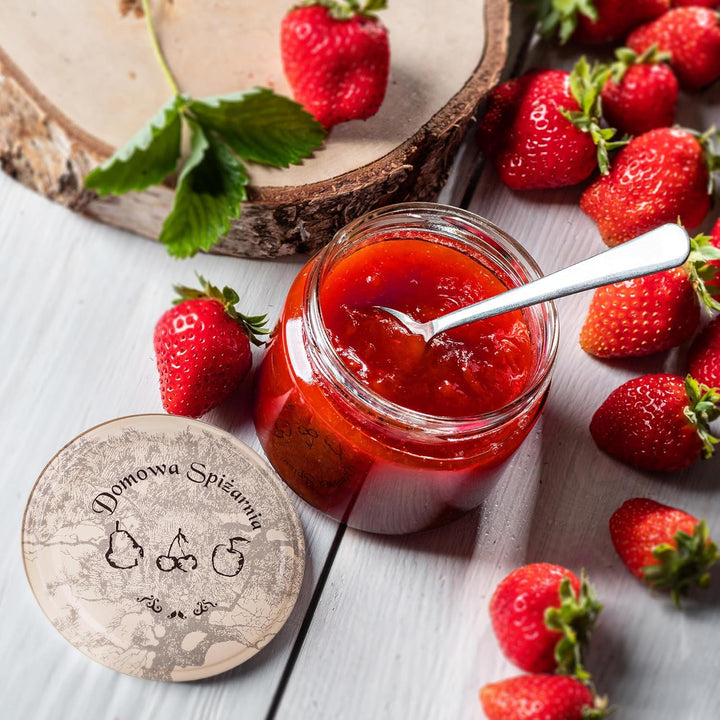 KADAX 10er Set Einmachgläser 200ml TO66, Marmeladengläser Vorratsgläser Mason Jar mit Schraubdeckel,