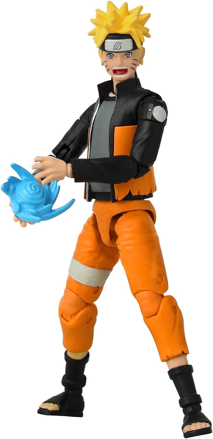 Bandai – Anime Heroes – Naruto Shippuden – Anime Heroes Figur 17 cm – Naruto Uzumaki (Final Battle)