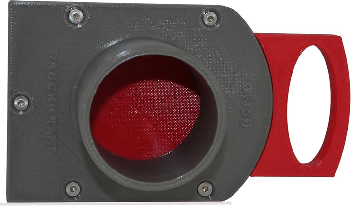 GENERIC 2er Set - DN 50mm Luft-Absperrschieber mit Muffe | Blastgate | PETG | Werkstattabsaugung | A