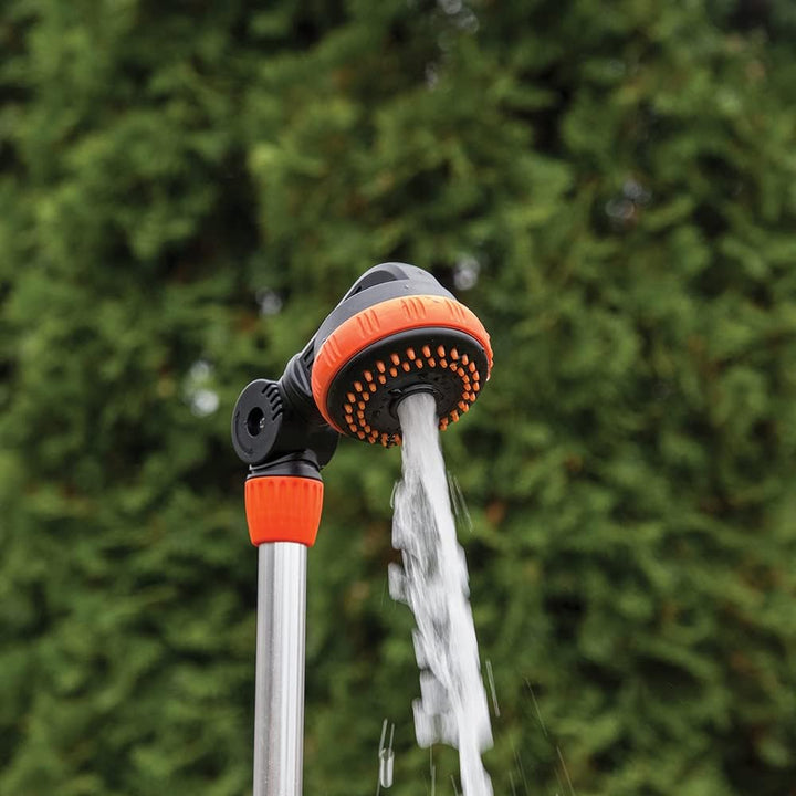 Gartendusche 150-210 cm mit Stativ Black Line