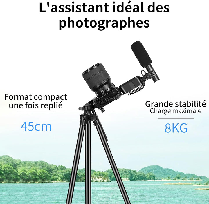SURPN Vlogging-Kit,YouTube-Starter-Kit,für iPhone/Android-Telefone/Kameras | Telefonhalter für Video