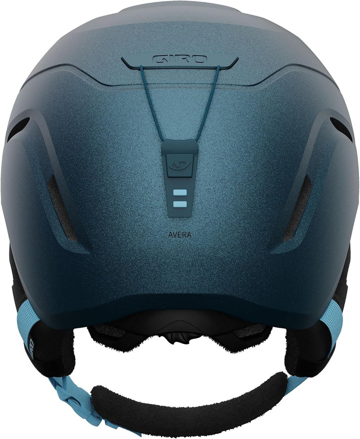 Giro Skihelm Avera - Snowboardhelm für Damen &amp; Jugend Matt Ano Harbor Blue M, Matt Ano Harbor Blue M
