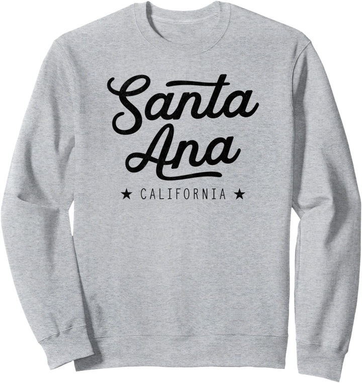 Classic Retro Vintage Santa Ana California USA Souvenir Sweatshirt