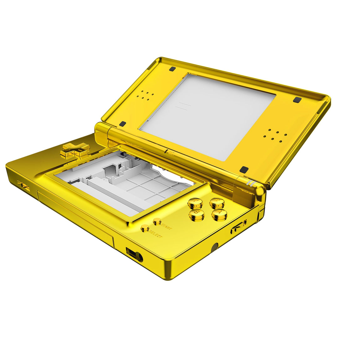 eXtremeRate Full Gehäuse Case für Nintendo DS Lite NDSL, DIY-Ersatz Voll Hülle&Knöpfen&Screen Protec