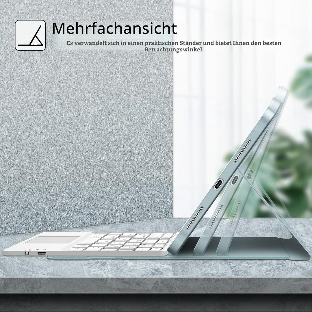 Fintie Tastatur Hülle für iPad 10. Generation 2022, iPad 10 Generation Hülle mit magnetisch Abnehmba