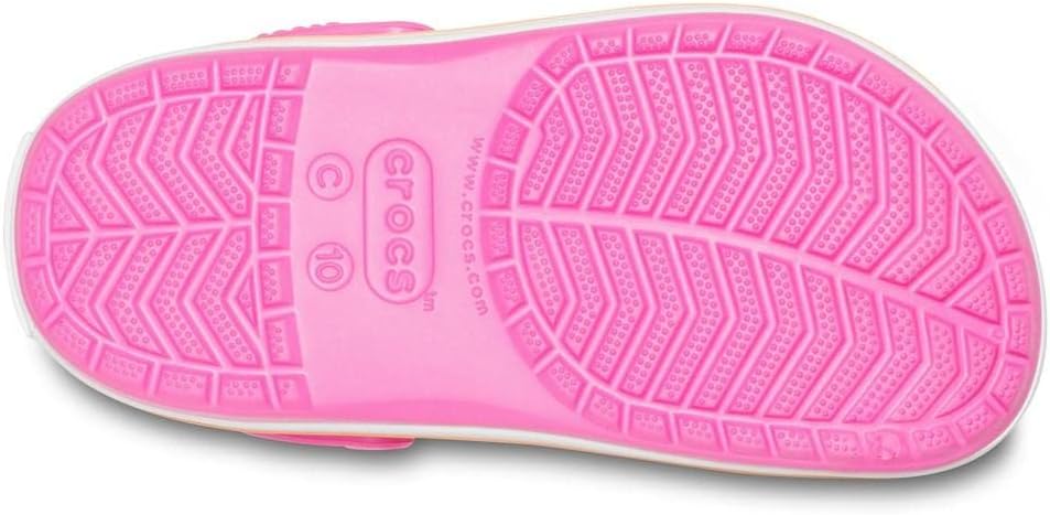 Crocs Unisex Kinder Crocband Kids Clogs 33/34 EU Electric Pink Cantaloupe, 33/34 EU Electric Pink Ca