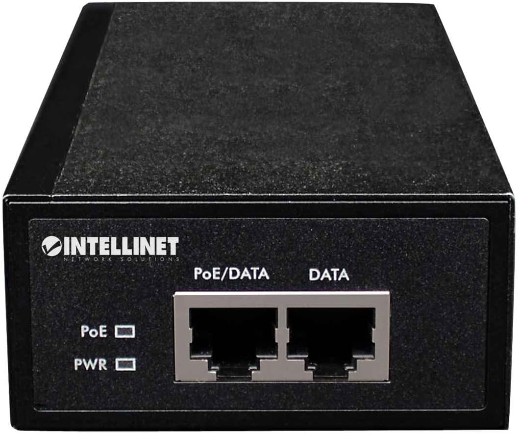 Intellinet 560566 High-Power over Ethernet - PoE+ Injektor 240V, 1 Port, 30W, Netzwerkswitch, PoE+ A