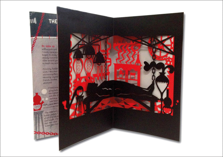 Frankenstein - als Pop-up Buch aufbereitetet. Mit beeindruckenden 3D- Effekten, gestaltet von der Pa