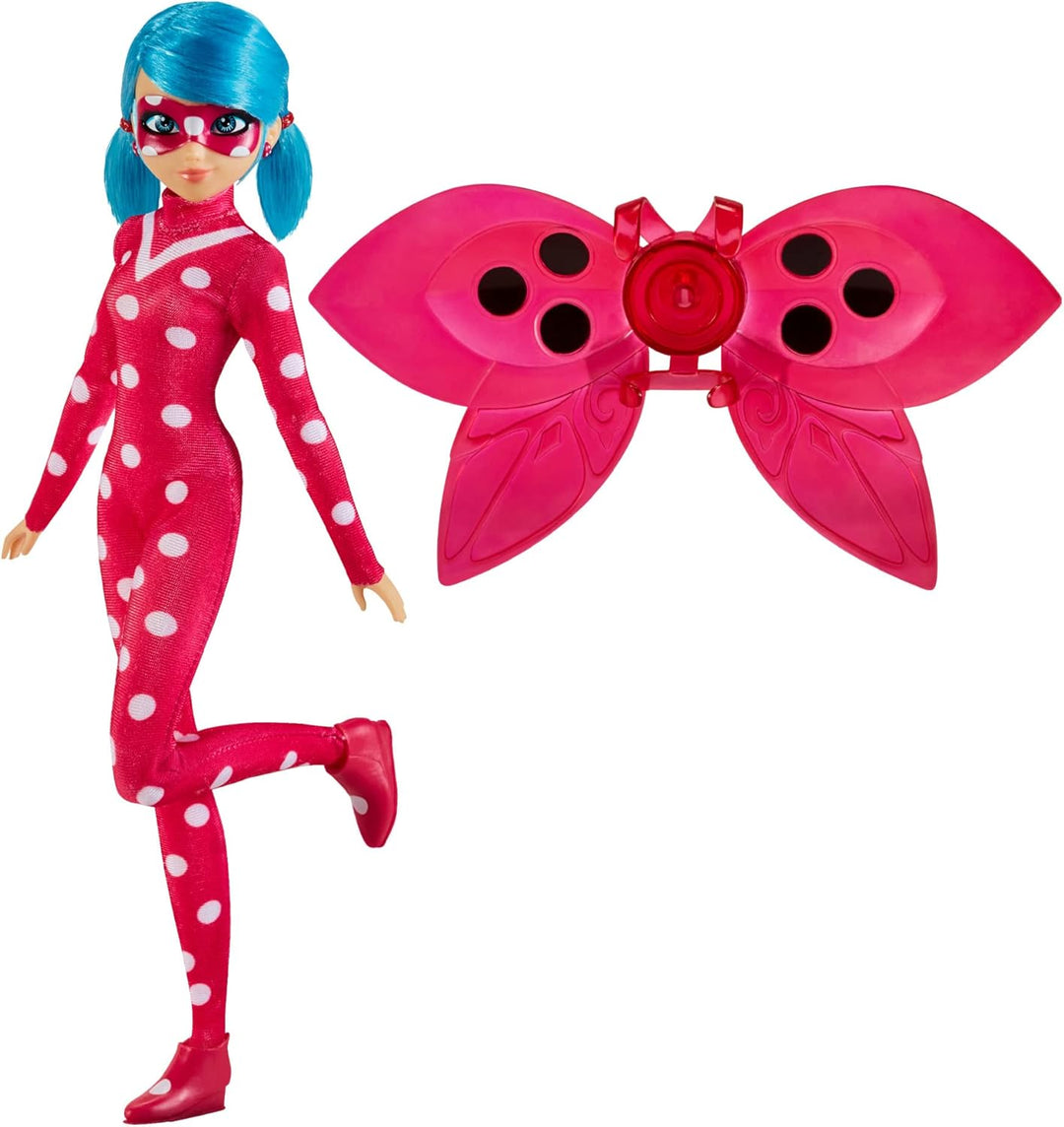 BANDAI - Miraculous Ladybug - Puppe Miraculous - Cosmobug - 26 cm grosse Ankleidepuppe - P50017, Cos