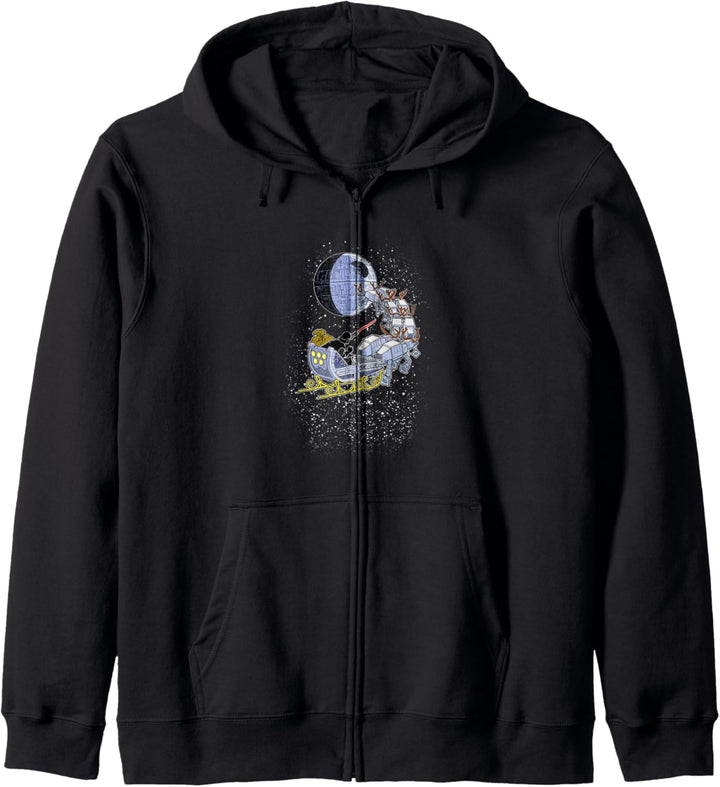 Star Wars Darth Vader Santa's Sleigh Christmas Kapuzenjacke