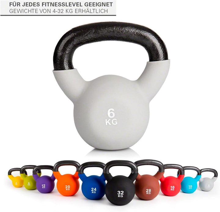 Sport-Tec Kettlebell, Kugelhantel, Workout, Fitness, Bodybuilding, Kurzhantel, Gewichtskugel, Schwun