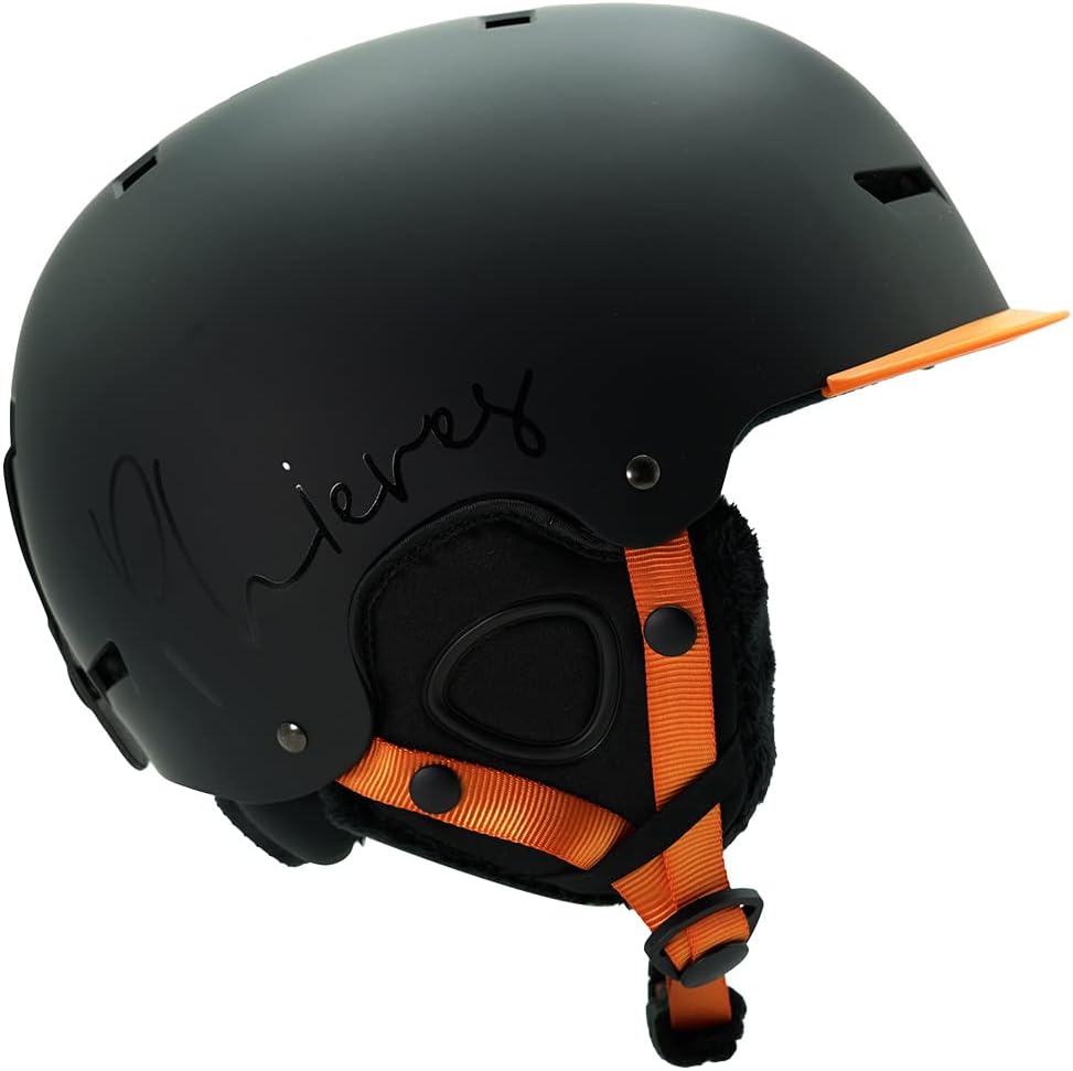 Phieres MTN Scouph - Skihelm Einstellbarer Fit, Belüftung und abnehmbares Visor-Schild für ultimativ