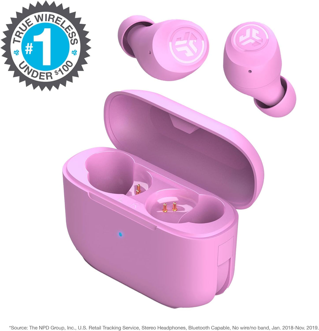 JLab Go Air Pop In Ear Kopfhörer Bluetooth Kabellos, True Wireless Headphones, 32+ Stunden, Ohrhörer