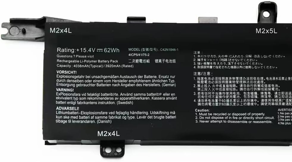 ASKC C42N1846 C42N1846-1 Laptop Akku für Asus ZenBook Pro Duo UX581 UX581G UX581GV UX581LV Series UX
