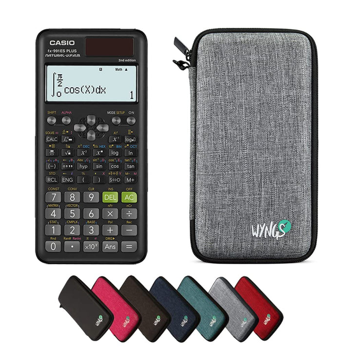 CALCUSO Sparpaket: Casio FX-991ES Plus 2nd Edition technisch-wissenschaftlicher Taschenrechner + WYN