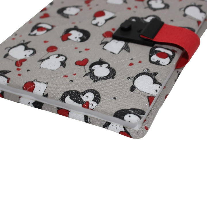 Tagebuch mit Schloss Pinguin