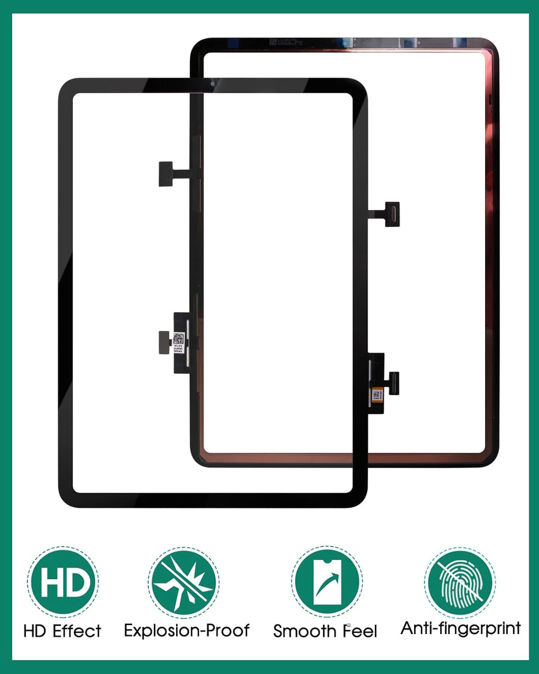 Bildschirm-Ersatz für iPad Air/Air 4 10.9 4. 4Gen A2324 A2072 A2316 27,7 cm Touchscreen-Digitizer-Pa