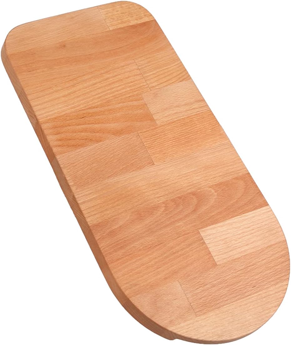 GZ Design Premium Gleitbrett für Kenwood Coocking Chef XL Zubehör - Holz - Buche - Eiche - Made in G