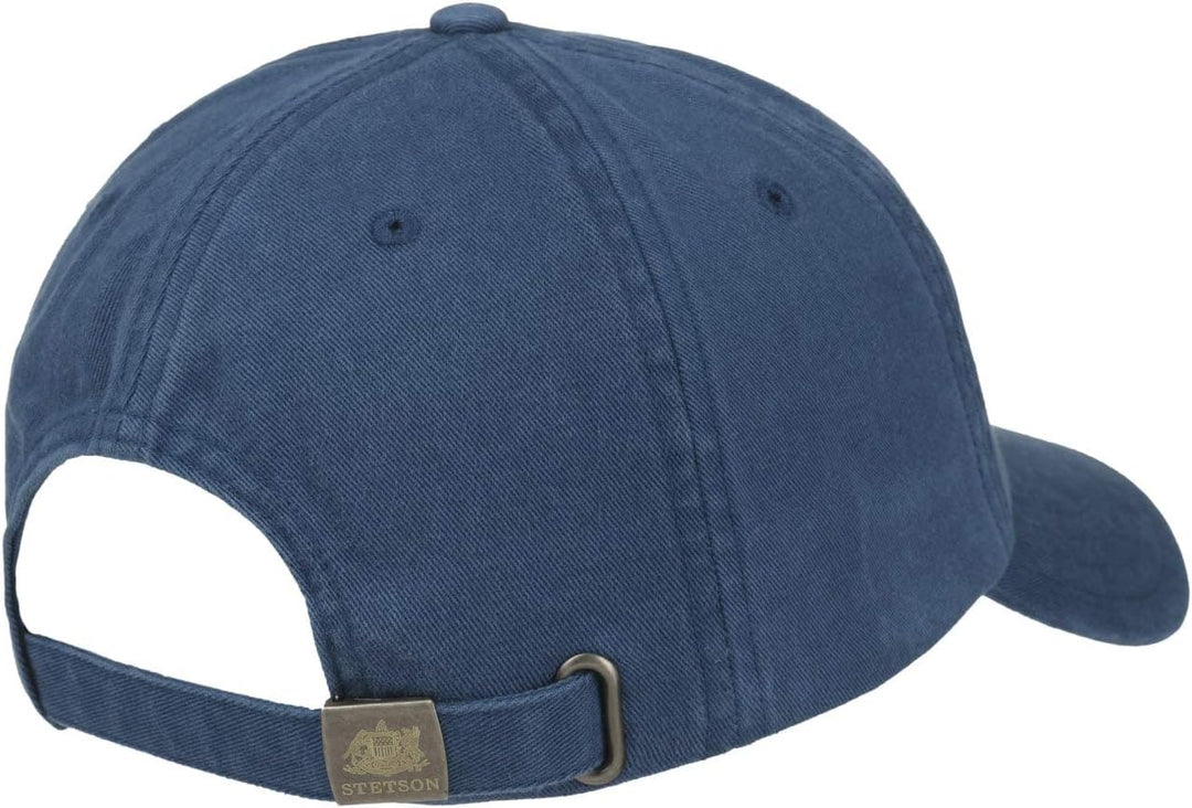 Stetson Rector Baseballcap mit UV-Schutz aus Baumwolle - Jeans (23) - One Size