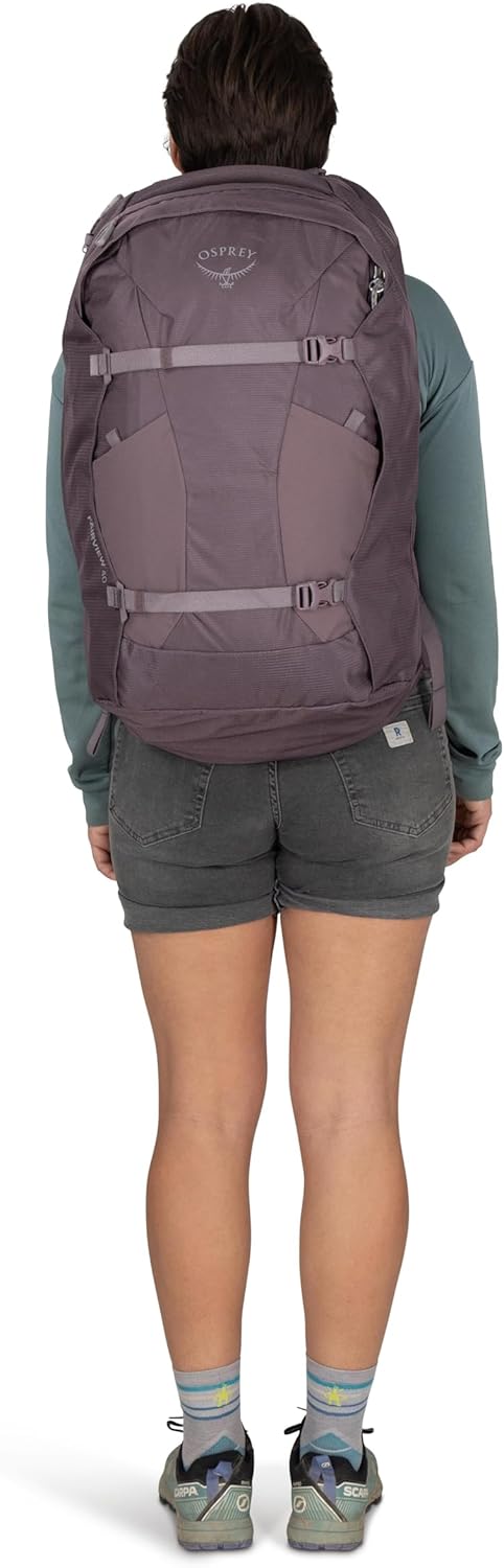 Osprey Fairview Damen-Reiserucksack, 40L, Cascade Blue-Torrent Blue
