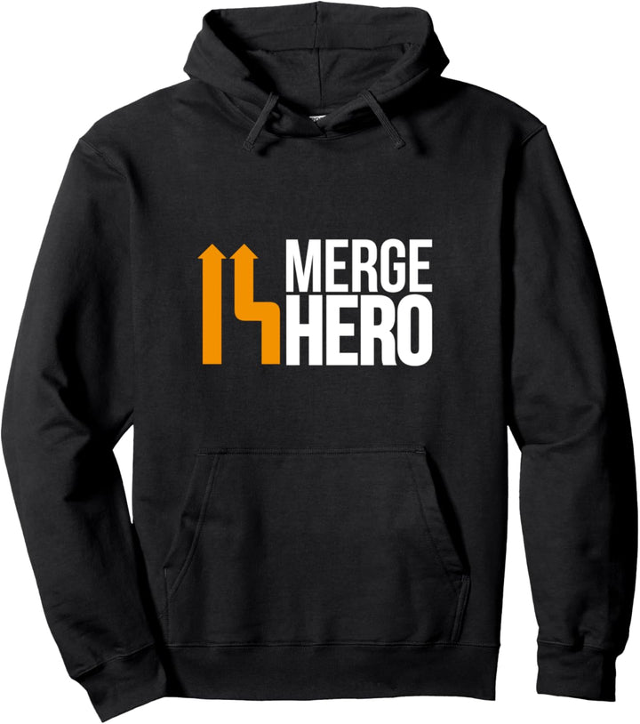 Merge Held Code Rebase Programmierung DevOps Champion Pullover Hoodie