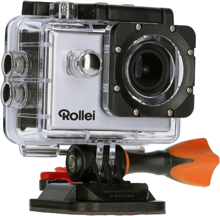 Rollei Actioncam 525 WiFi Action Cam (mit 4k Video Auflösung, Weitwinkelobjektiv, bis 40 m wasserfes