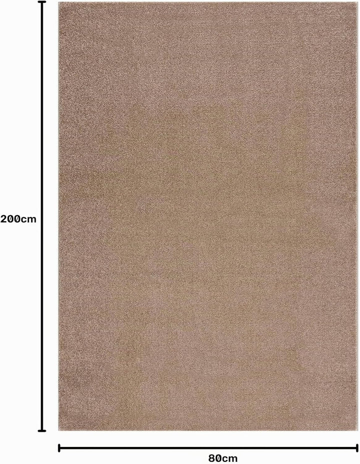 Impression Kurzflor-Wohnzimmerteppich - Schlichte Moderne Teppiche für Schlafzimmer, Büro, Flur, Küc