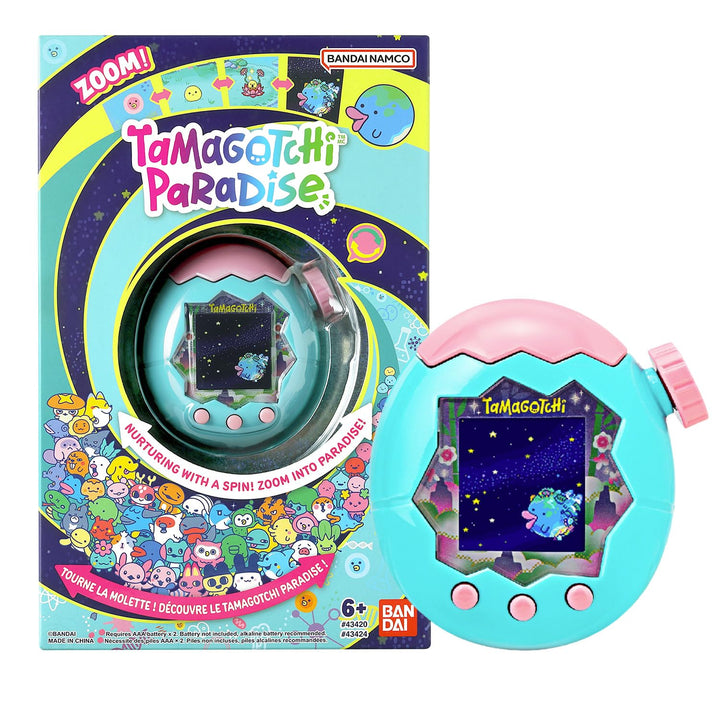 Bandai – Tamagotchi Paradise Jade Forest – Virtuelles Haustier zum Aufziehen – Tamagotchi Interaktiv