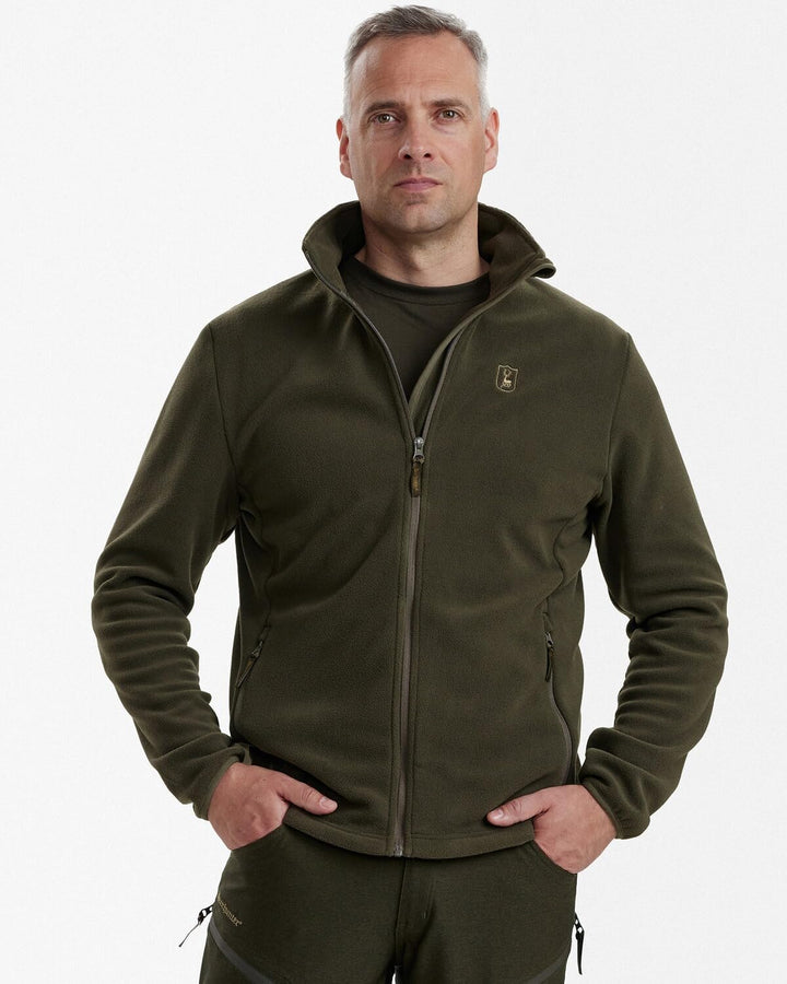 Deerhunter Chasse Fleece Jacket Beluga XL Olive, XL Olive