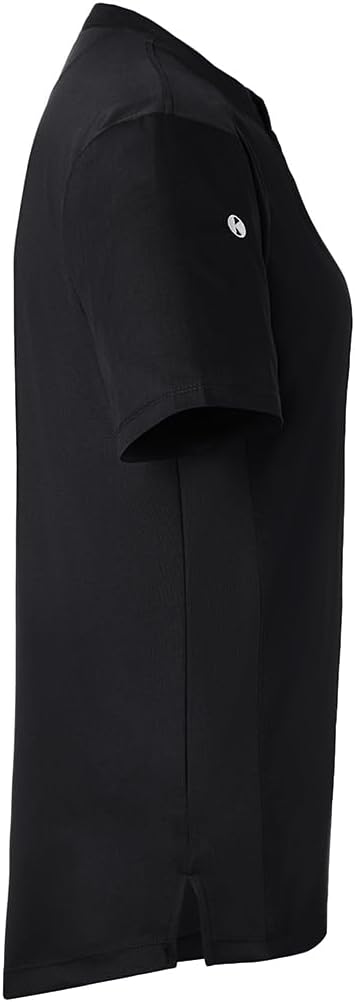 Karlowsky Kurzarm Damen Arbeitsshirt Performance 60% Baumwolle, 40% Polyester 2XL Schwarz, 2XL Schwa