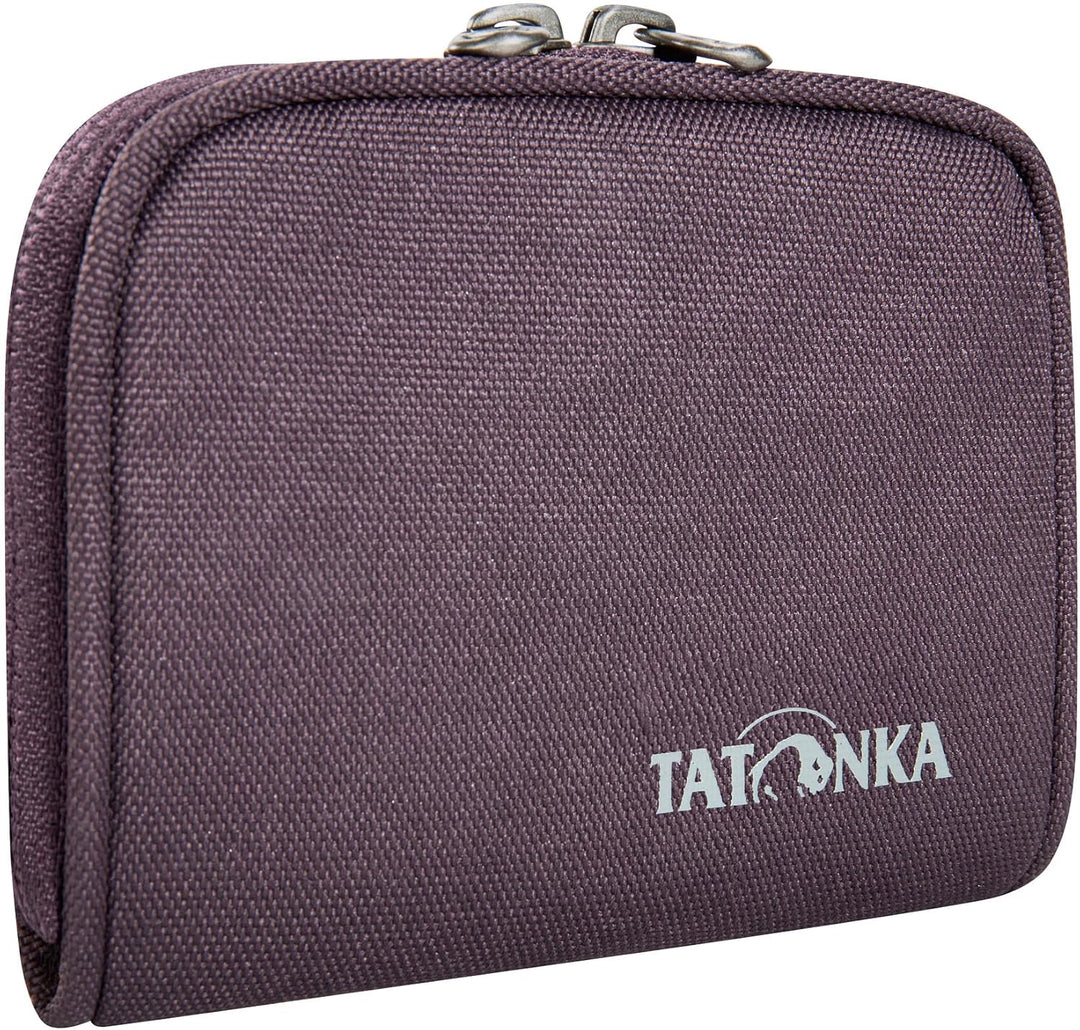 Tatonka Zip Money Box RFID Block - Geldbörse mit RFID-Blocker - TÜV geprüft Midnight Plum, Midnight