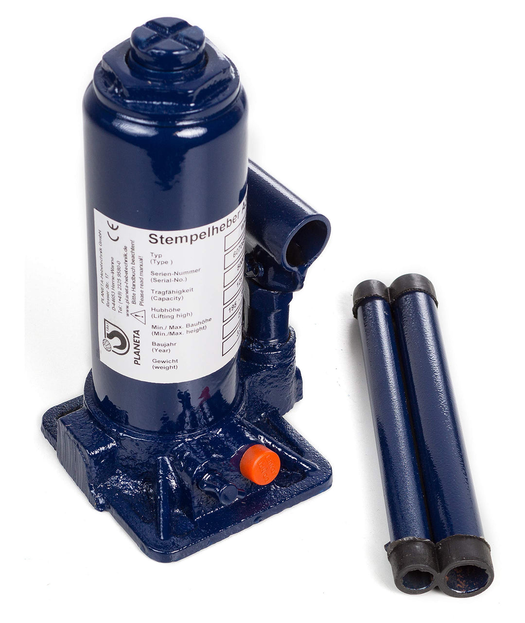 Planeta K00003 Stempelheber TYP A3-WH5 | Tragfähigkeit 5 T | Hubhöhe 125 mm | Eigengewicht 3, kg