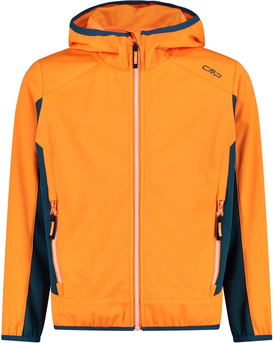 CMP - Leichte Softshelljacke für Kinder, Flammentiefer See, 140