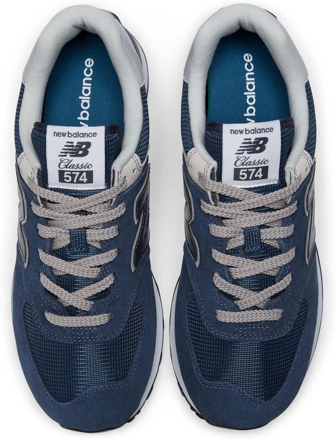 New Balance Herren 574 Sneaker 37 EU Navy, 37 EU Navy