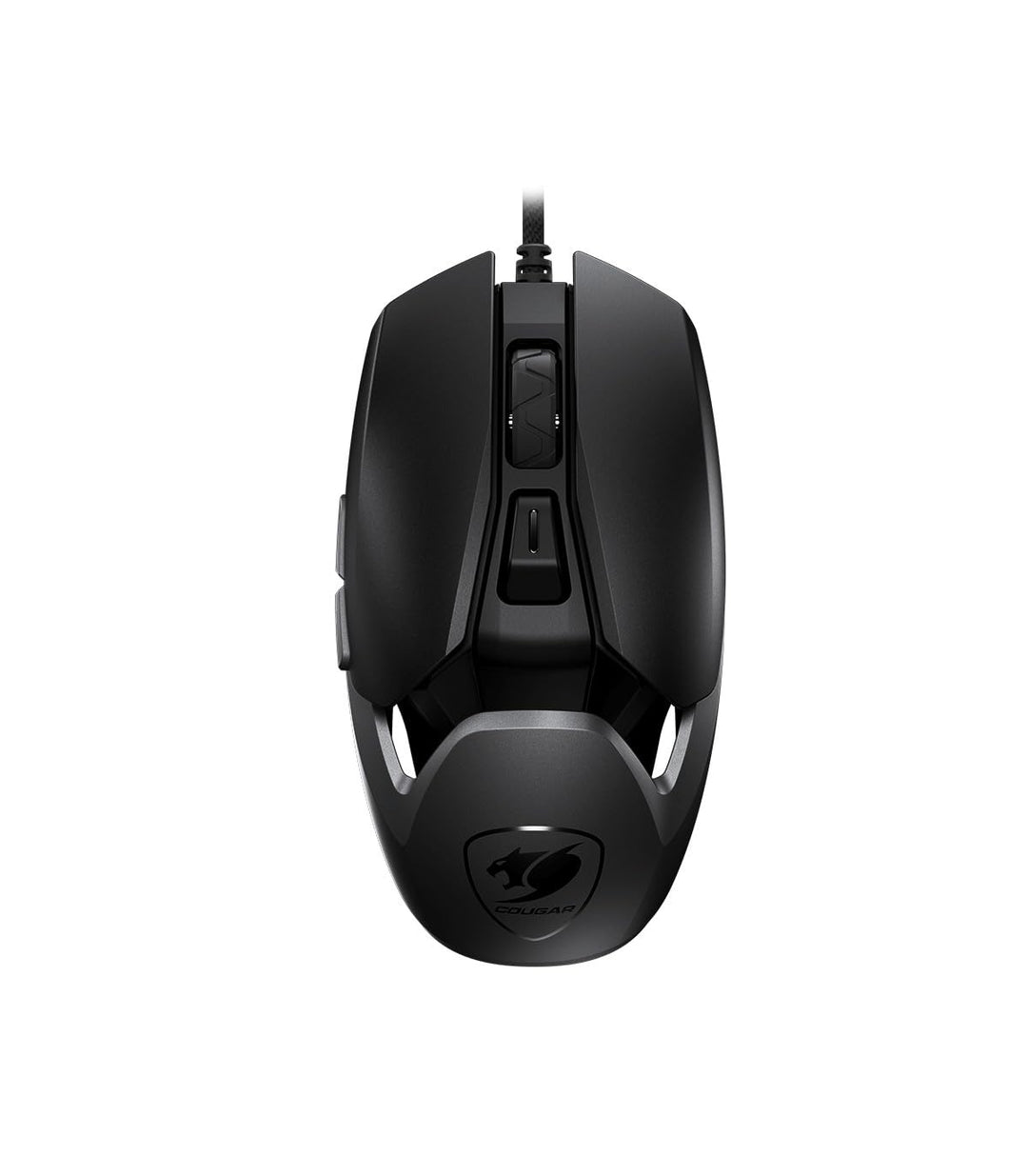 COUGAR Gaming | Gaming-Maus | Airblader schwarz – 6 programmierbare Tasten – Mechanische Mikroschalt