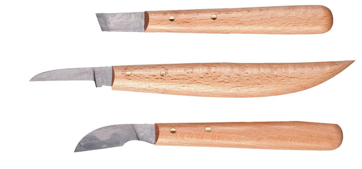 Connex Kerbschnitzgarnitur 3-teilig COXT861213 Mehrfarbig