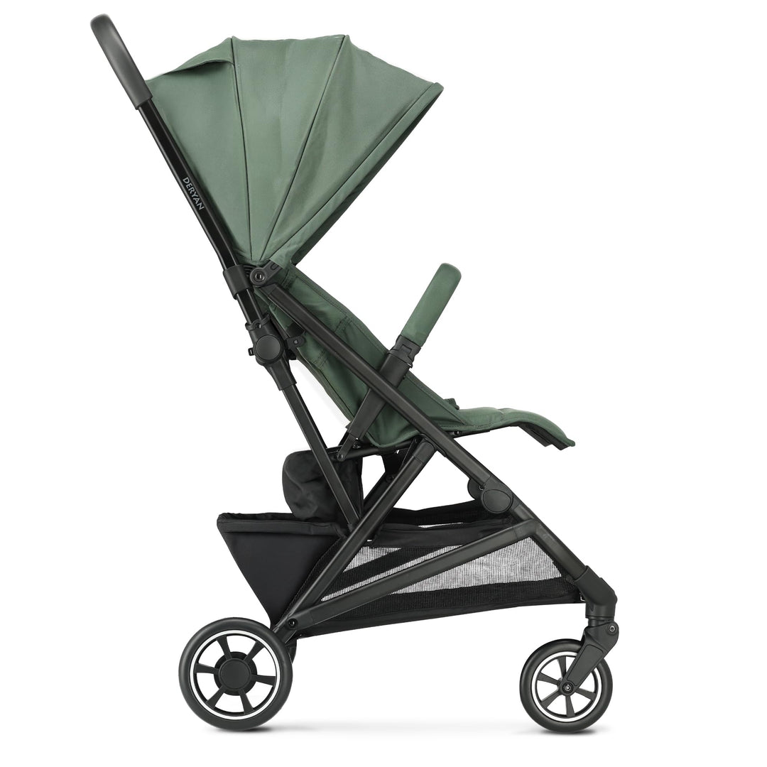 DERYAN Easy Buggy – Leichter Reisebuggy für Babys & Kleinkinder – Kompakt klappbar mit Liegefunktion
