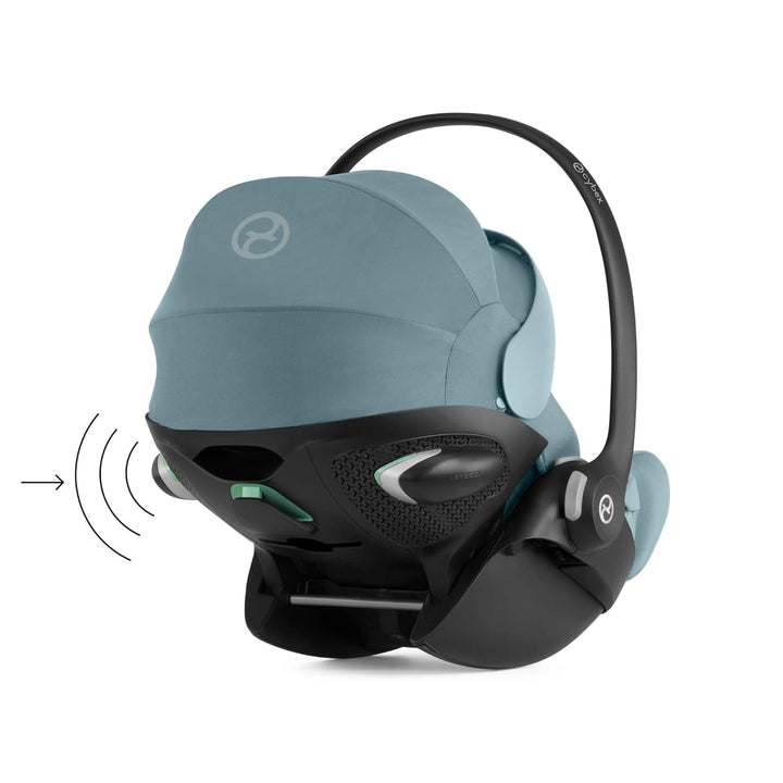 CYBEX Gold Babyschale Cloud G i-Size Plus, Inkl. Neugeboreneneinlage, Ab Geburt bis ca. 24 Monate, F