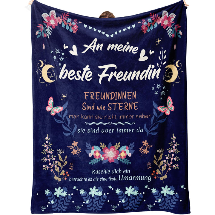 Beste Freundin Geschenke, Geschenke für Freundin Decke, Geburtstagsgeschenk für Beste Freundin, Best