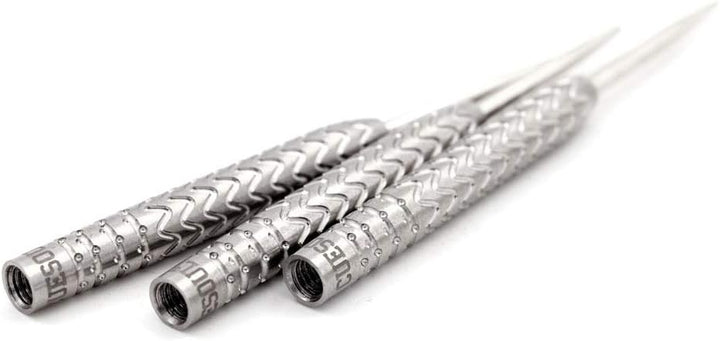 CUESOUL Robbie Green 22g / 24g 90% Wolframstahl-Dartzylinder 22g Silberwelle CSDP-BS004, 22g Silberw