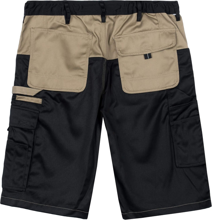 Herren Arbeitsshorts e.s.Image 50 Khaki/Schwarz, 50 Khaki/Schwarz